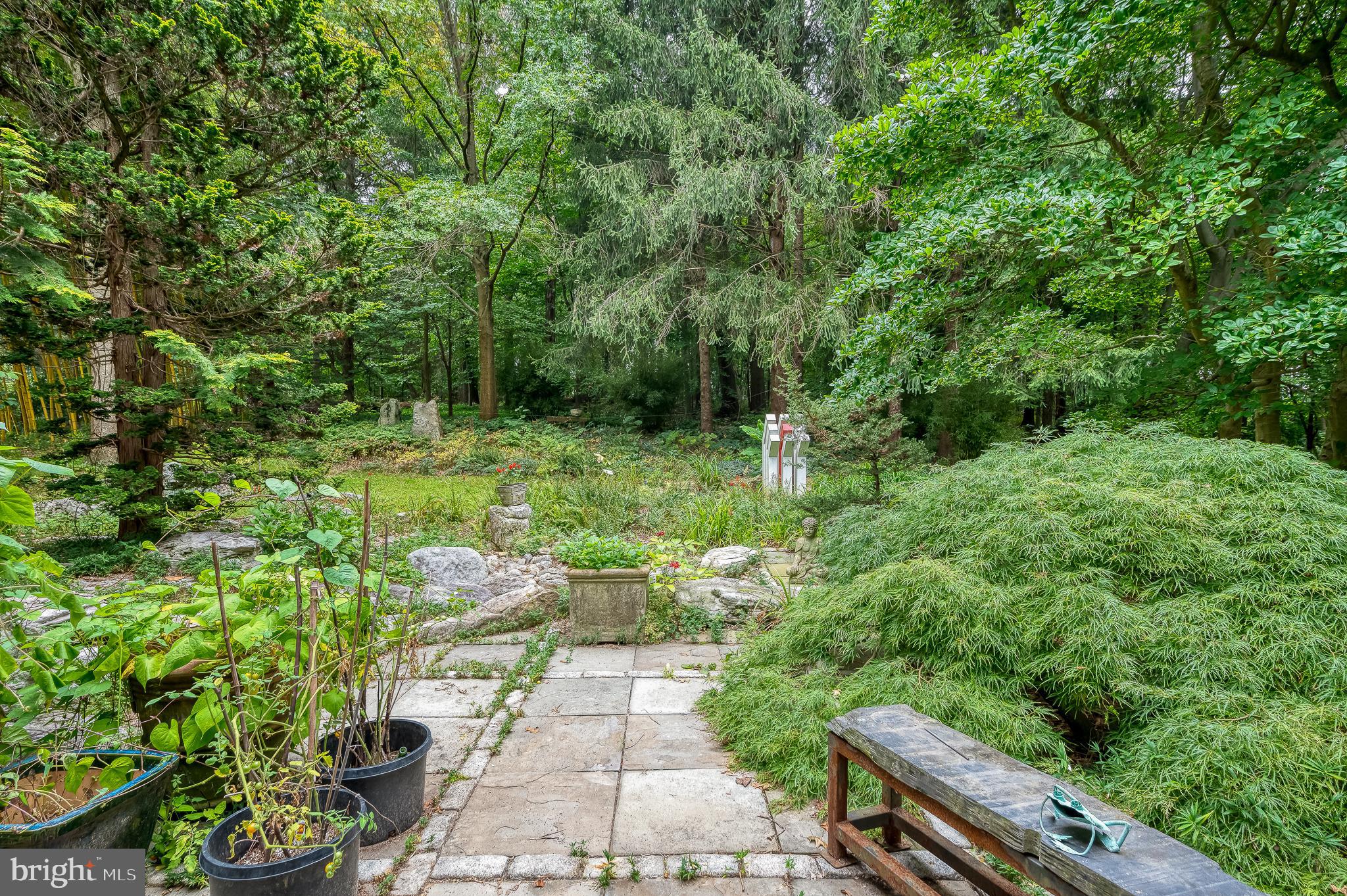 6010 Fork Woods Road Baldwin, MD 21013 - Photo 54 of 65 Benches throughout gardens to sit and meditate