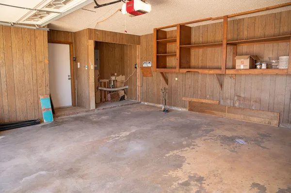 a view of a house basement