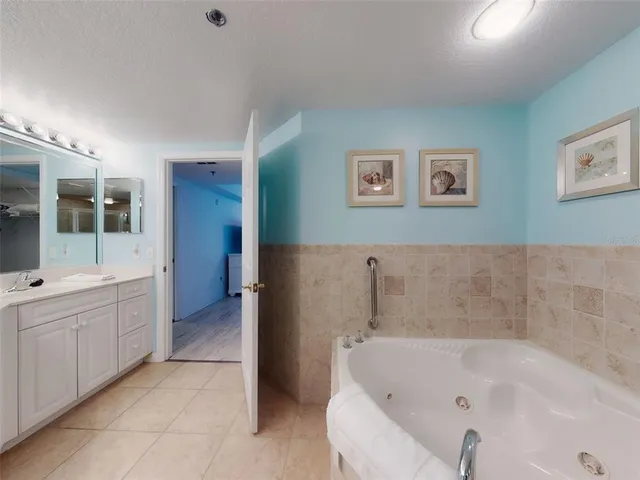 a view of outdoor space yard deck patio and swimming pool