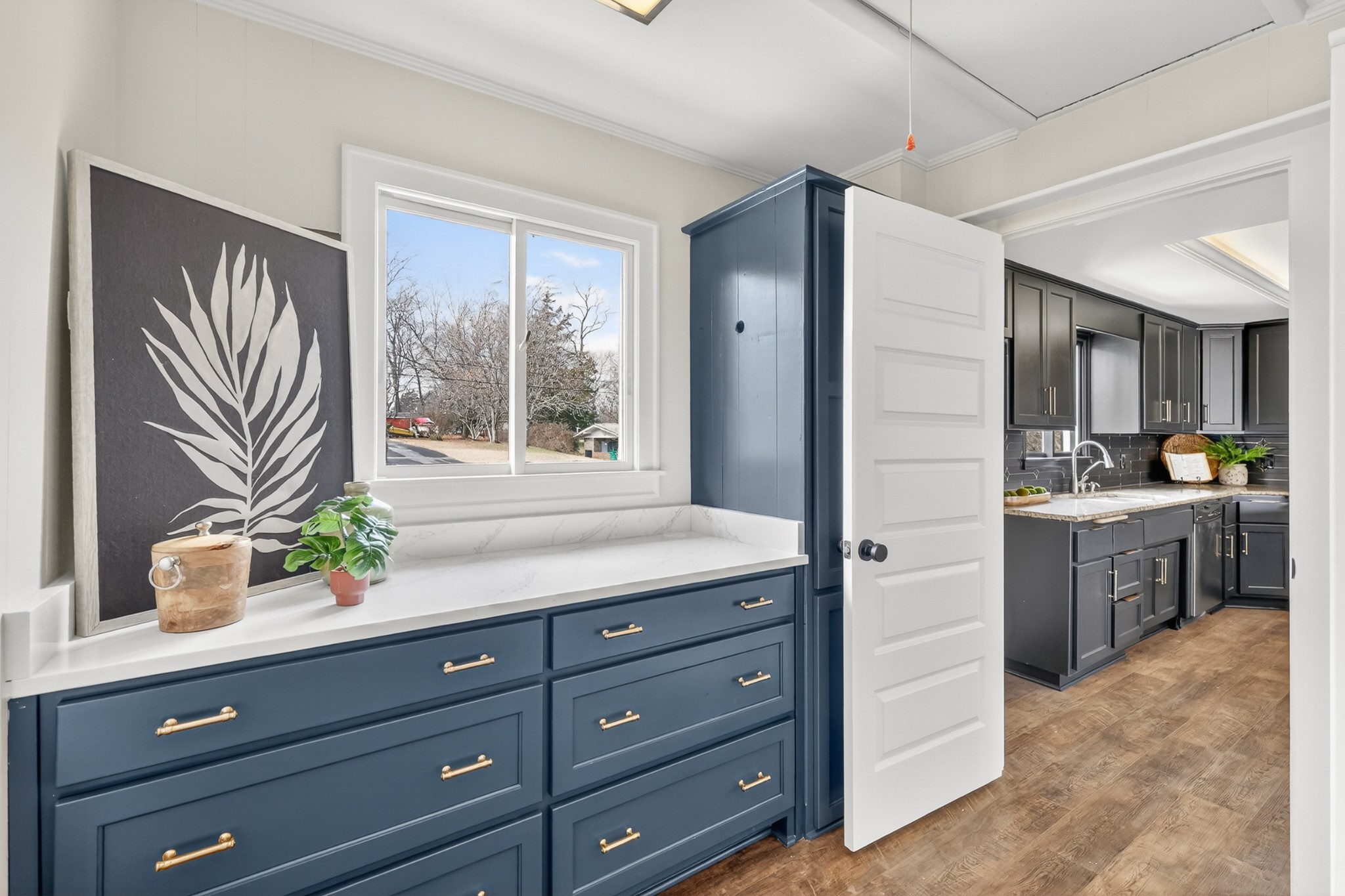 91 Country Club Terrace Winchester, TN 37398 - Photo 27 of 74 a kitchen with a refrigerator and windows