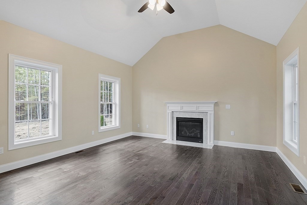 150 French Road, Unit LOT 4 Templeton, MA 01468 - Photo 13 of 28 an empty room with ceiling fan and window
