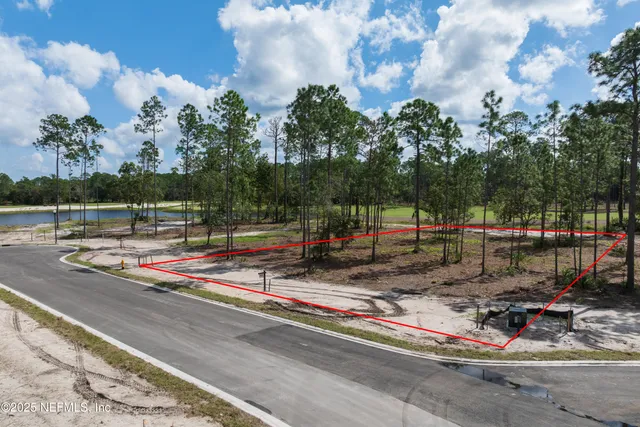 a park view with a sitting space