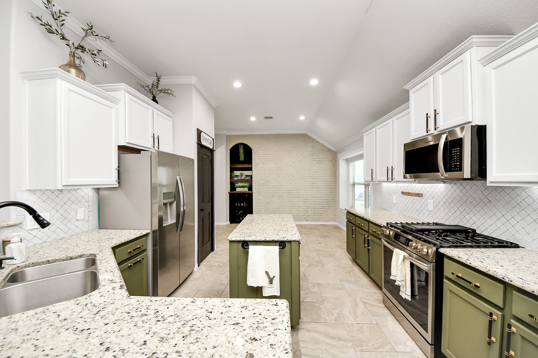 3825 Enchanted Timbers Lane Spring, TX 77386 - Photo 7 of 30 Plenty of cabinet space and even includes an island!