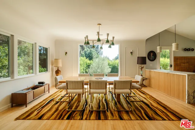 a view of kitchen with windows