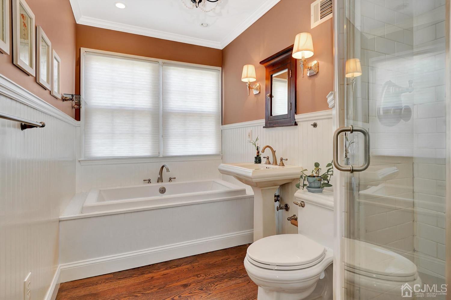 14 Middlesex Road Matawan, NJ 07747 - Photo 14 of 27 a bathroom with a sink toilet and shower
