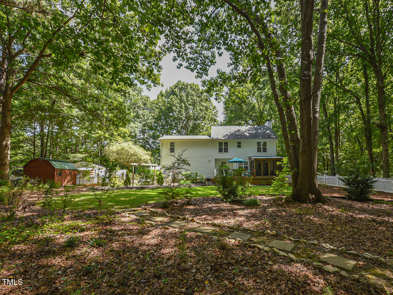 125 Walker Run Selma, NC 27576 - Photo 42 of 47 a view of a house with a yard