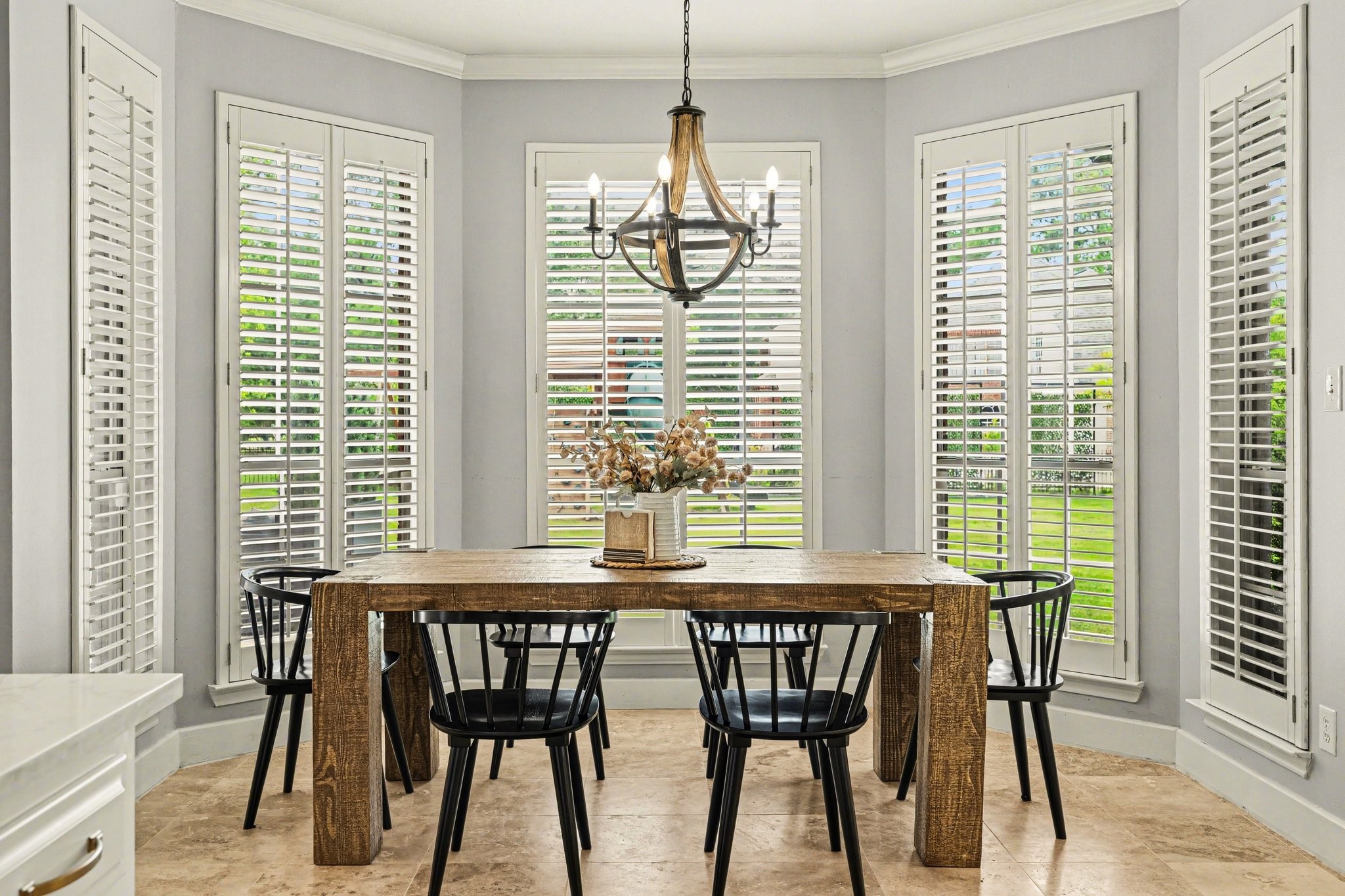 17519 Hawkin Lane Tomball, TX 77377 - Photo 18 of 48 Adorable breakfast nook with lots of natural light and views of the backyard.