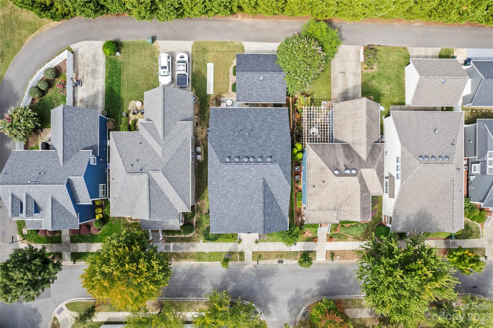 8315 Camberly Road Huntersville, NC 28078 - Photo 28 of 31 an aerial view of residential houses with outdoor space and parking
