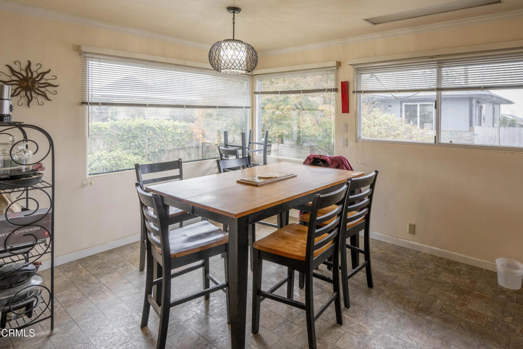 375 South Corry Street Fort Bragg, CA 95437 - Photo 4 of 34 a view of a dining room with furniture window and outside view