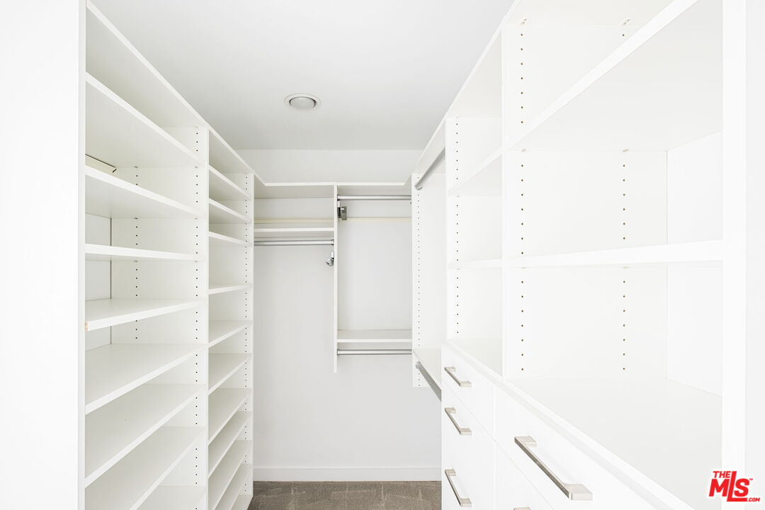 3414 Ferncroft Road Los Angeles, CA 90039 - Photo 24 of 47 a view of walk in closet with empty racks