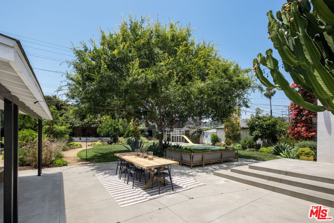 3414 Ferncroft Road Los Angeles, CA 90039 - Photo 30 of 47 a view of a backyard with sitting area