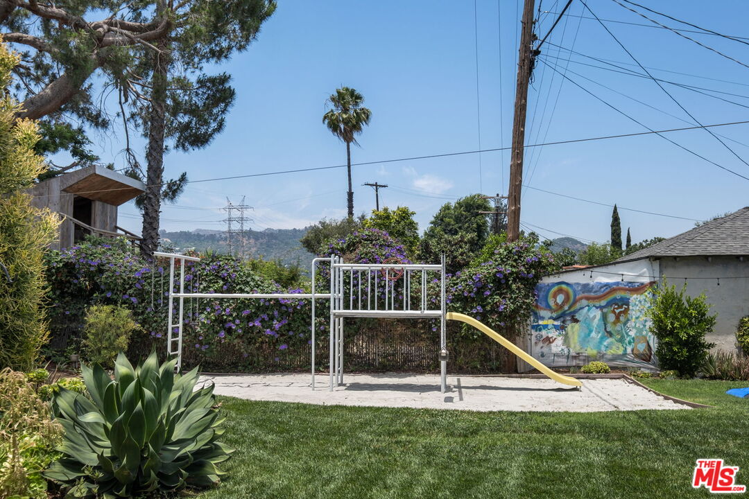3414 Ferncroft Road Los Angeles, CA 90039 - Photo 41 of 47 a view of a house with backyard