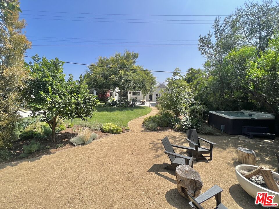 3414 Ferncroft Road Los Angeles, CA 90039 - Photo 45 of 47 a view of a backyard with sitting area