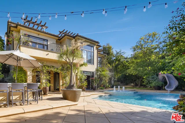 a view of a trees with a yard