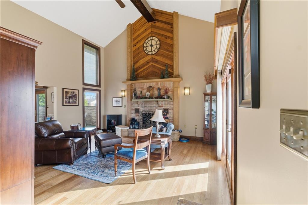 128 Tower Street Monongahela, PA 15063 - Photo 13 of 50 a living room with fireplace furniture and a rug