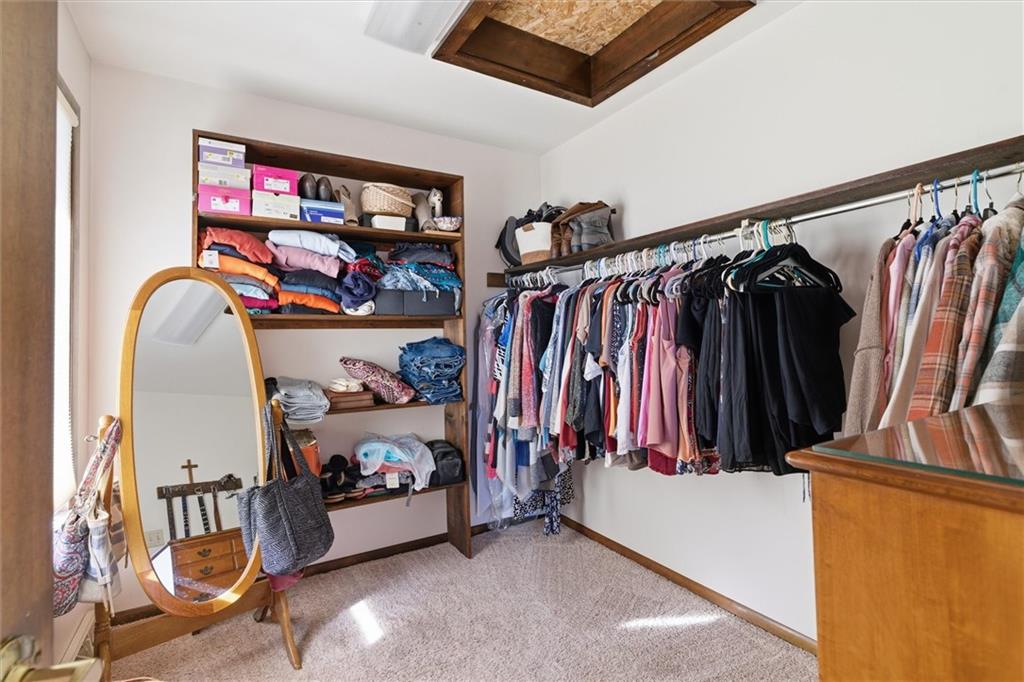128 Tower Street Monongahela, PA 15063 - Photo 30 of 50 a view of walk in closet with clothes and shoes