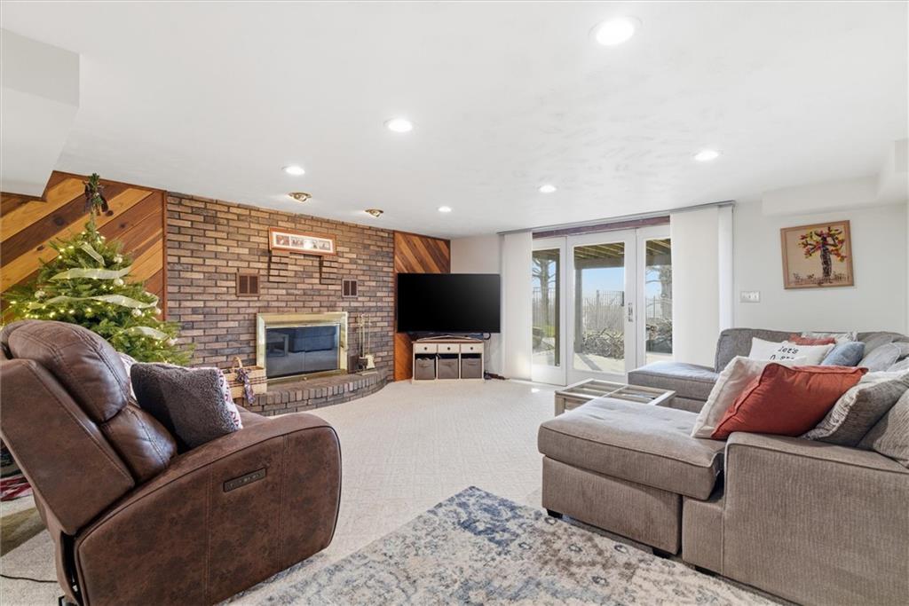 128 Tower Street Monongahela, PA 15063 - Photo 41 of 50 a living room with furniture and a flat screen tv