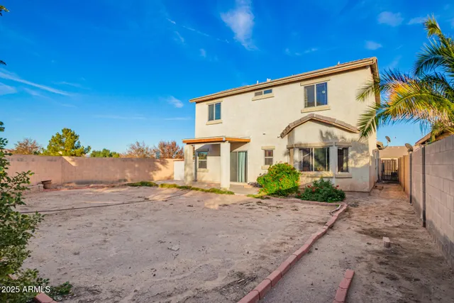 a view of a house with a patio