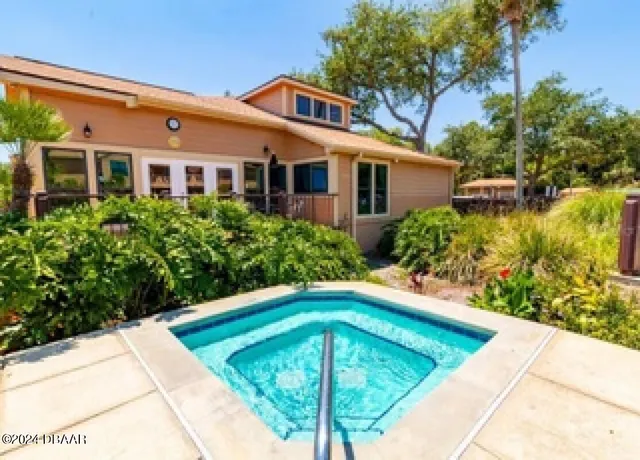 a view of a house with pool