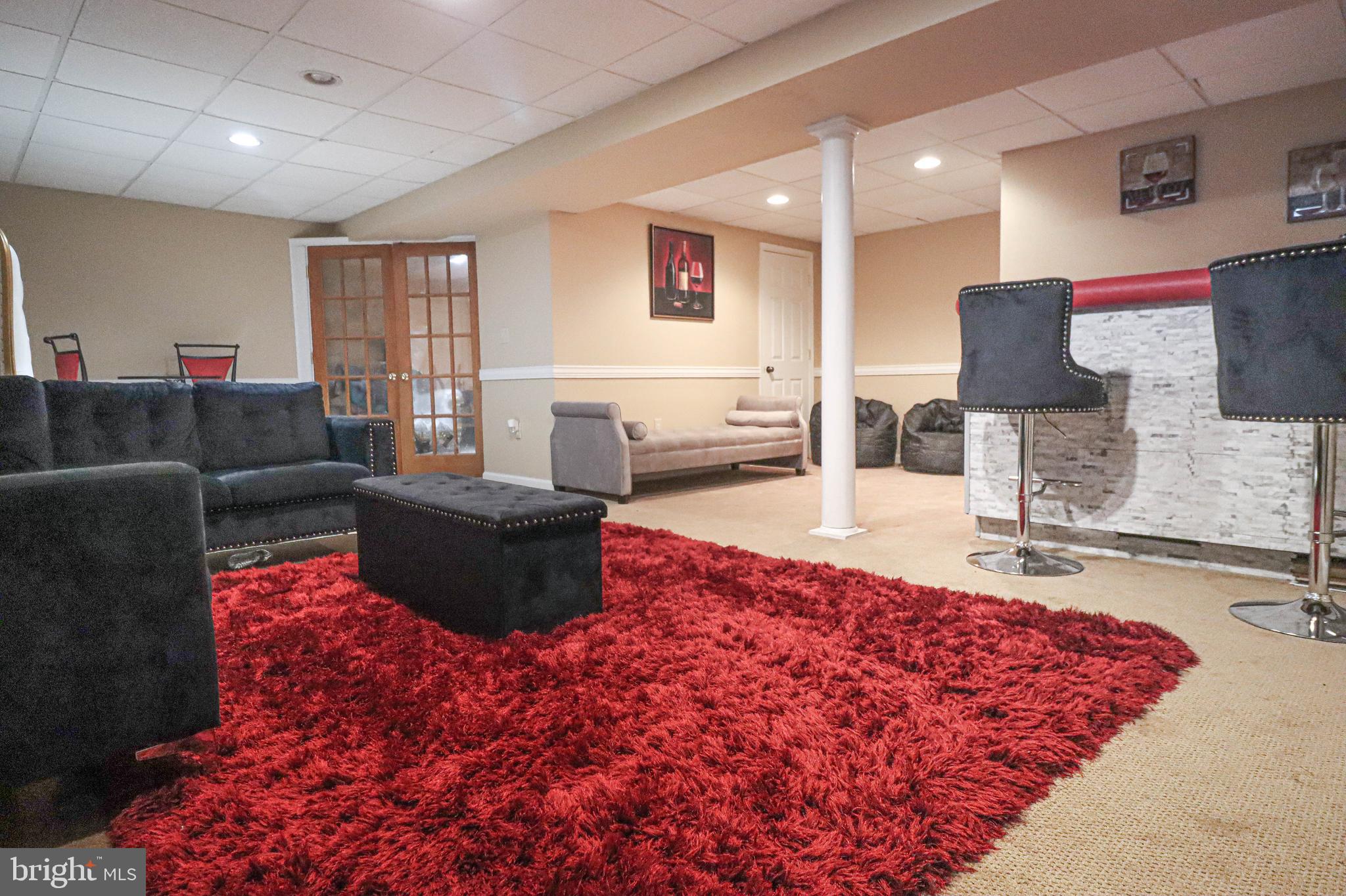 8910 Fox Park Road Clinton, MD 20735 - Photo 37 of 46 Basement Rec Room