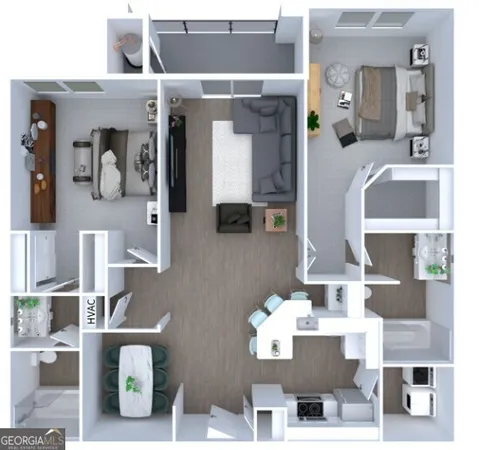 $1,695 | 2900 Pharr Ct S Northwest, Unit 1110, Atlanta, GA 30305