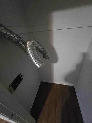 a close view of light fixtures and stairs