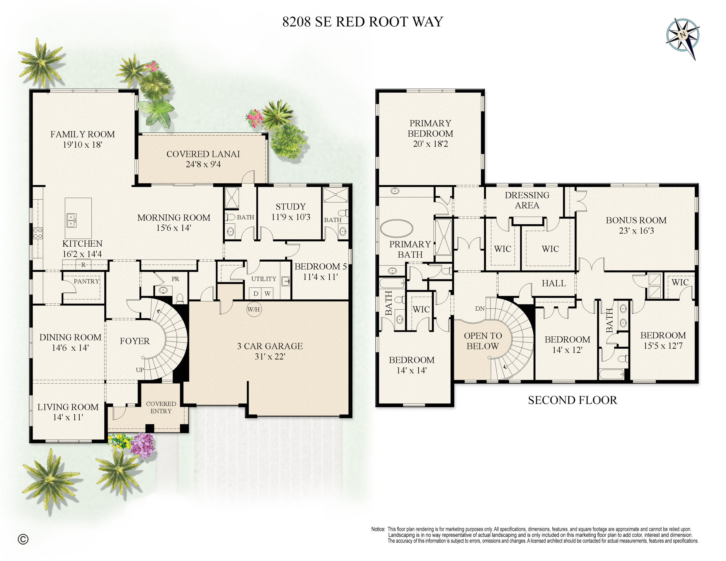 8208 Southeast Red Root Way Jupiter, FL 33458 - Photo 113 of 113 Floor Plan