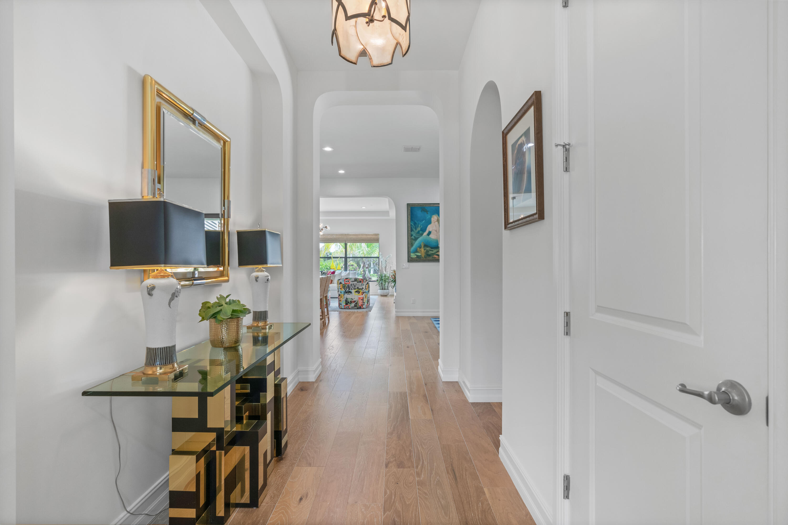 8208 Southeast Red Root Way Jupiter, FL 33458 - Photo 15 of 113 hallway to kitchen/den