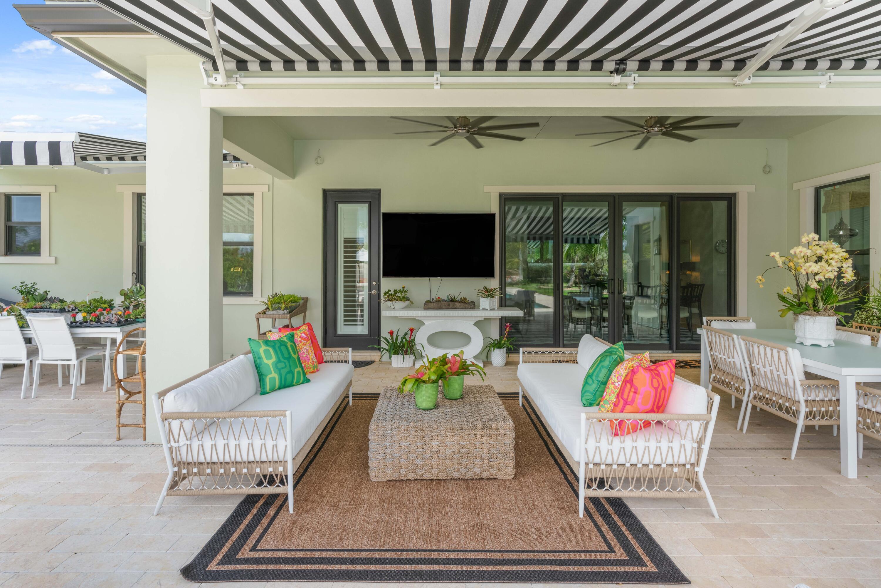 8208 Southeast Red Root Way Jupiter, FL 33458 - Photo 73 of 113 covered outdoor sitting area