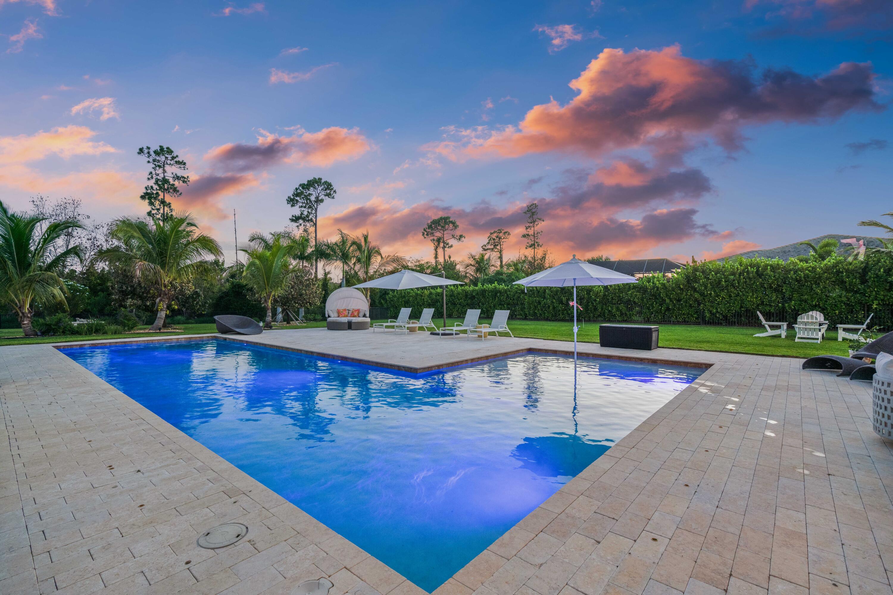 8208 Southeast Red Root Way Jupiter, FL 33458 - Photo 81 of 113 Twilight Pool