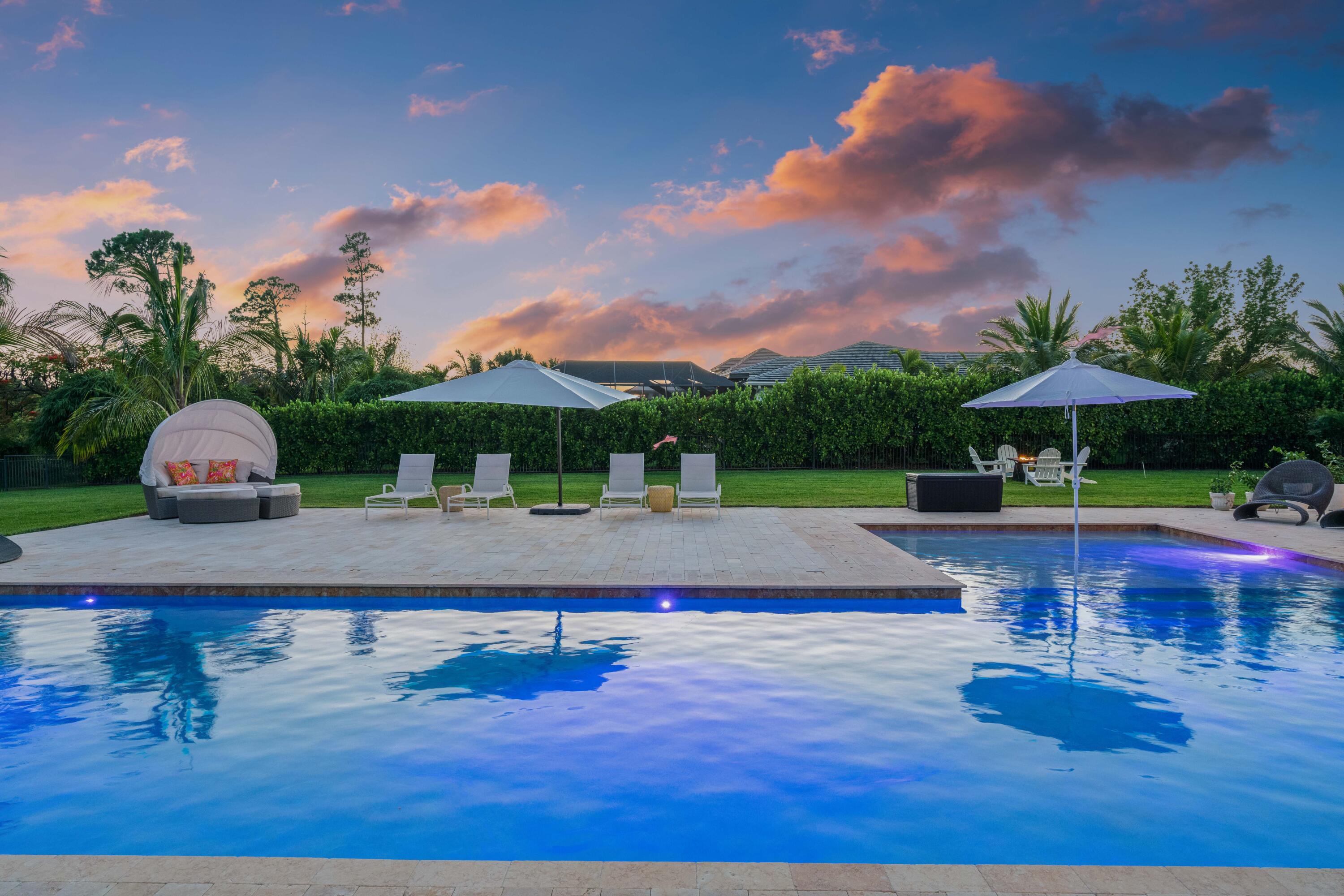 8208 Southeast Red Root Way Jupiter, FL 33458 - Photo 83 of 113 Twilight Pool