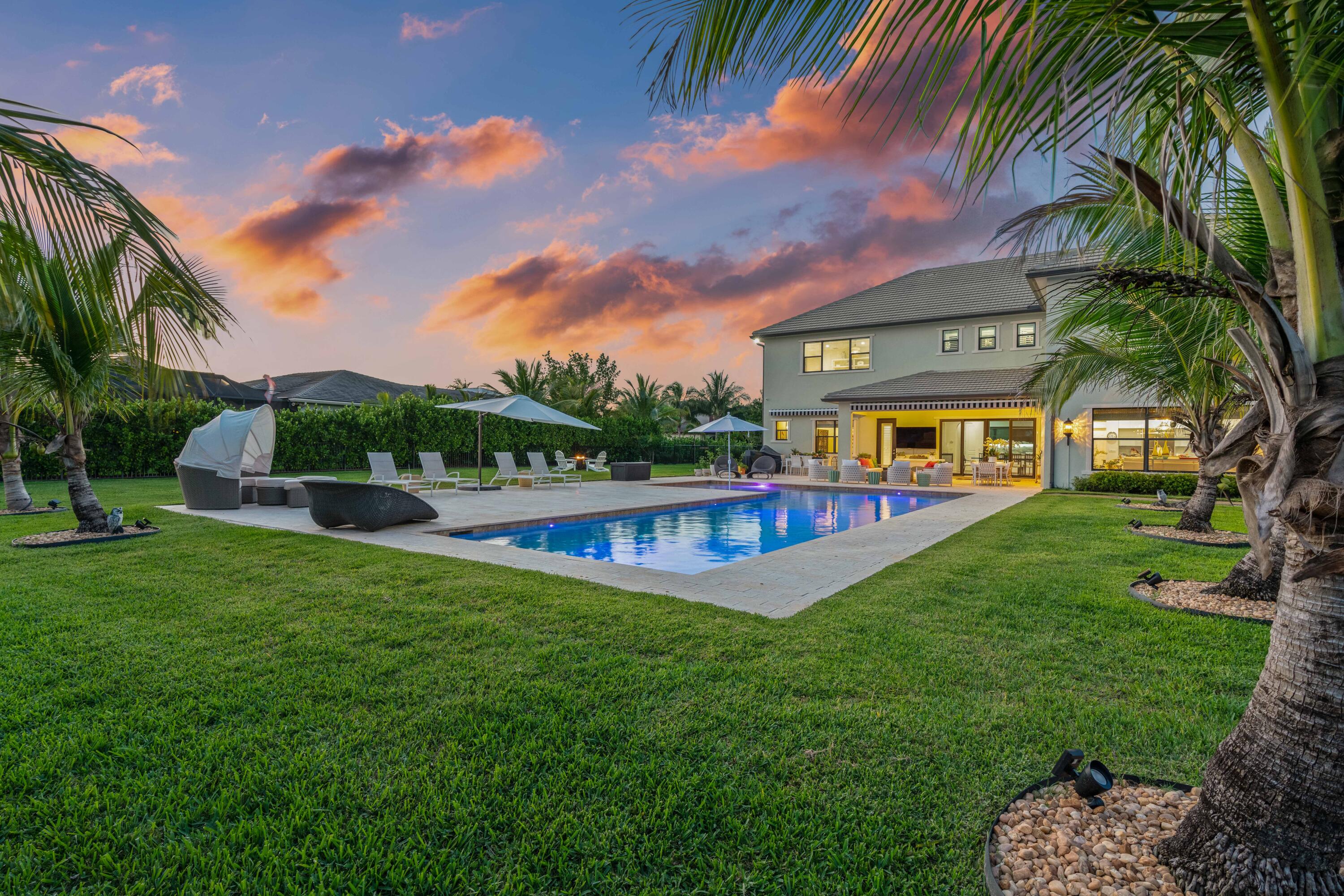 8208 Southeast Red Root Way Jupiter, FL 33458 - Photo 86 of 113 Twilight Pool