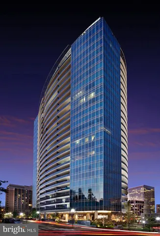 a front view of a building