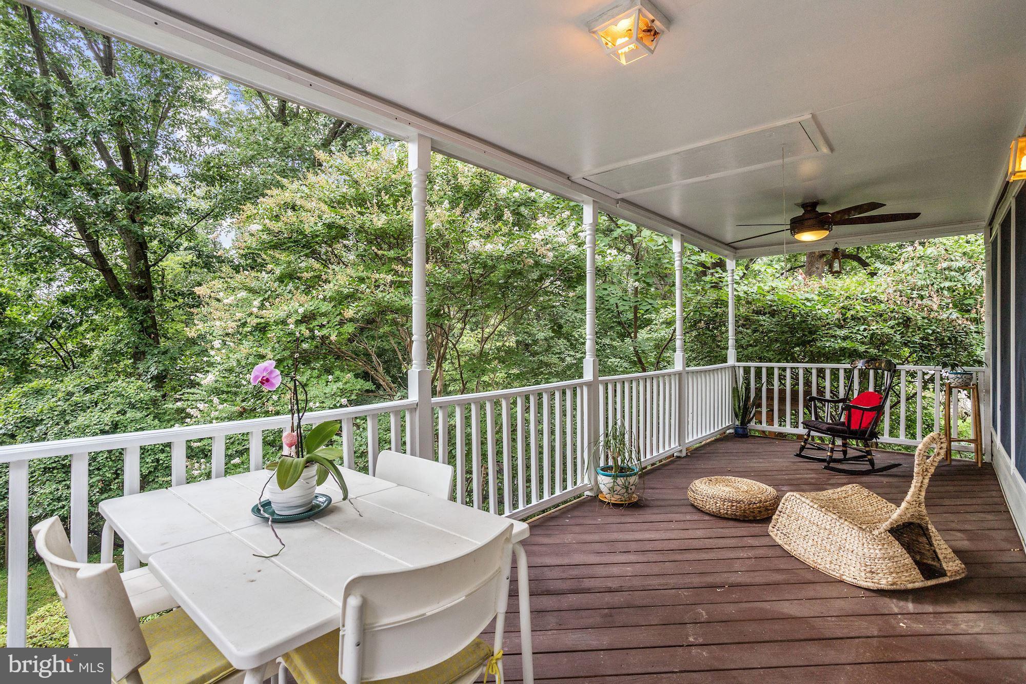 4020 Decatur Avenue Kensington, MD 20895 - Photo 25 of 36 Covered Rear Porch