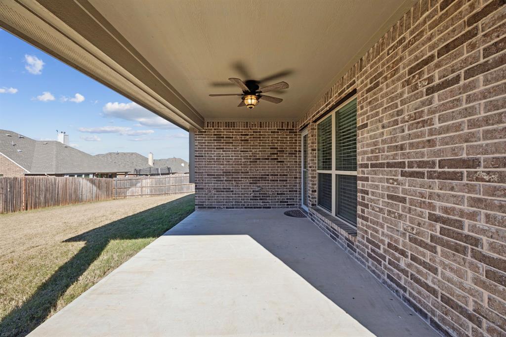1036 Sandy Hill Burleson, TX 76028 - Photo 36 of 37 a view of a balcony with an outdoor space