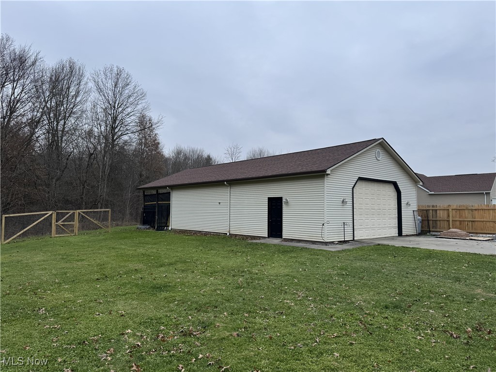 8359 Gibson Road Canfield, OH 44406 - Photo 20 of 27 View of garage