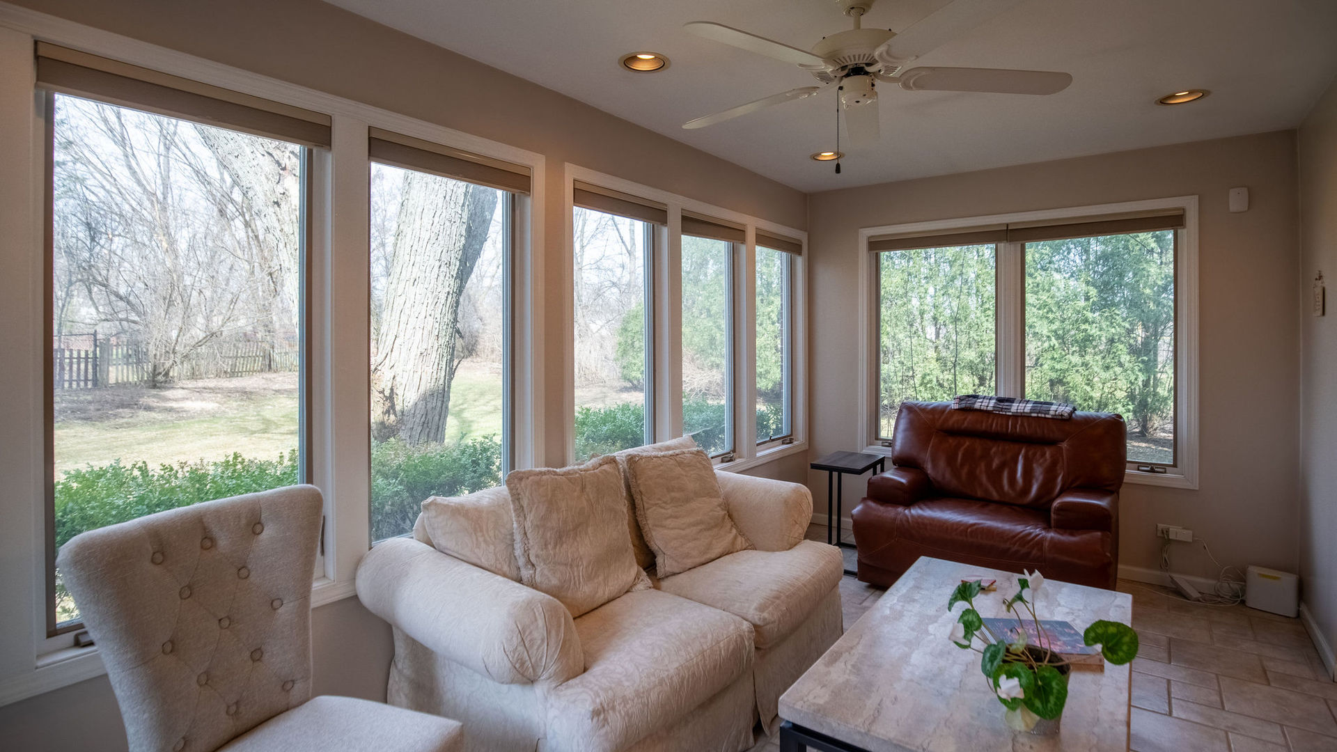 1800 Clover Road Northbrook, IL 60062 - Photo 28 of 71 a living room with furniture and a floor to ceiling window