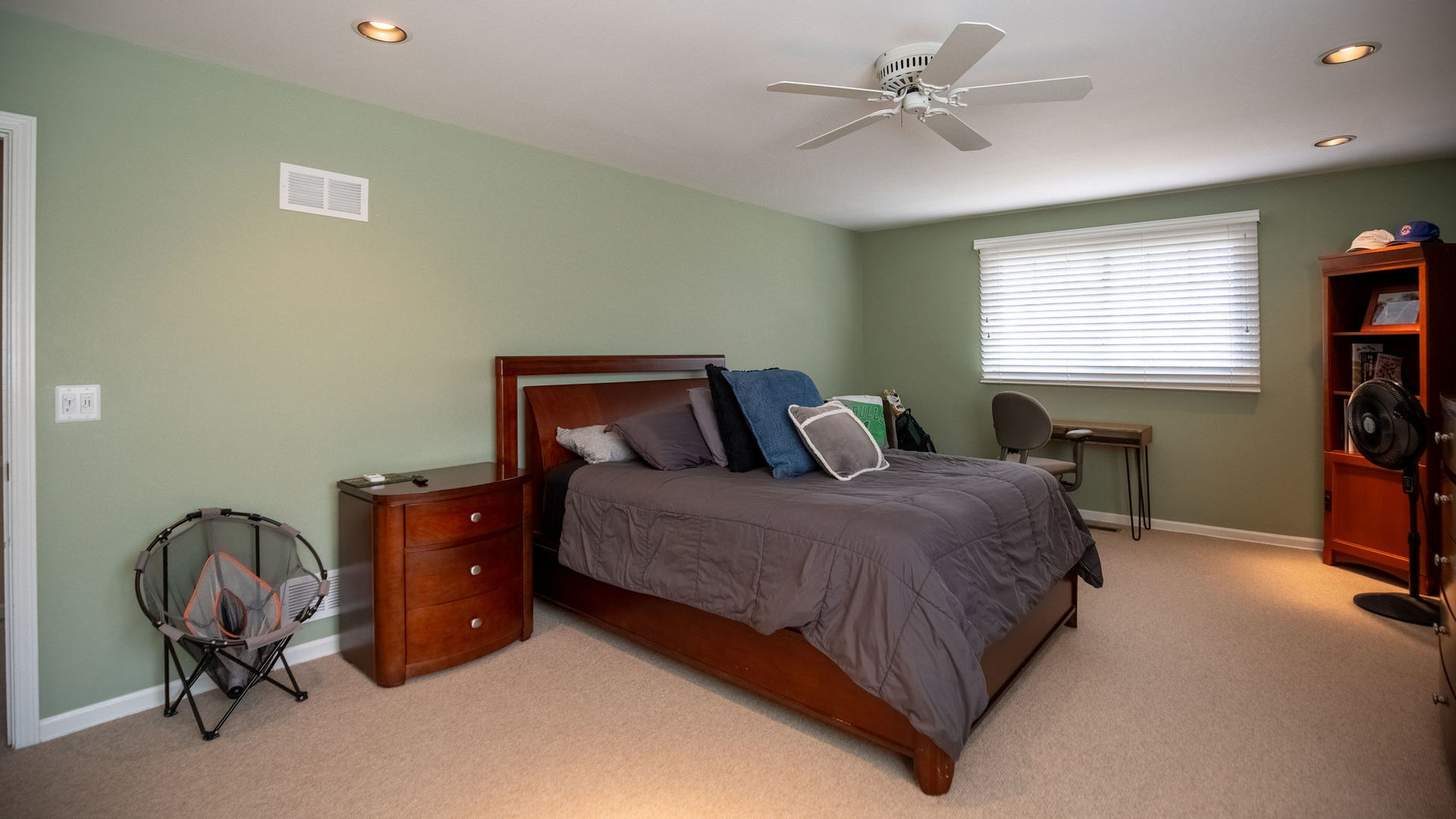 1800 Clover Road Northbrook, IL 60062 - Photo 56 of 71 a bedroom with a bed dresser and a window