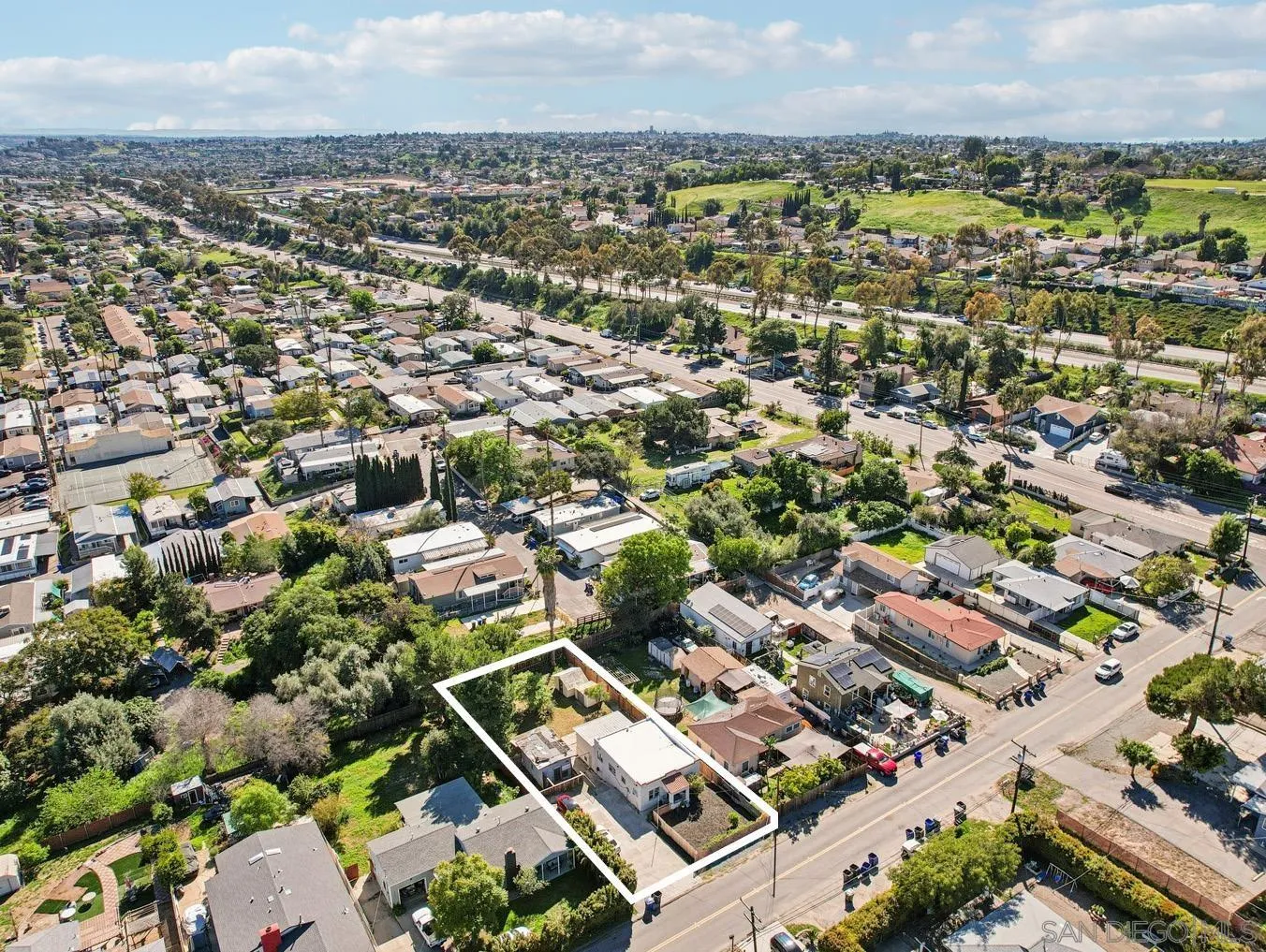 8655 Valencia Street Spring Valley, CA 91977 - Photo 12 of 14 an aerial view of multiple house