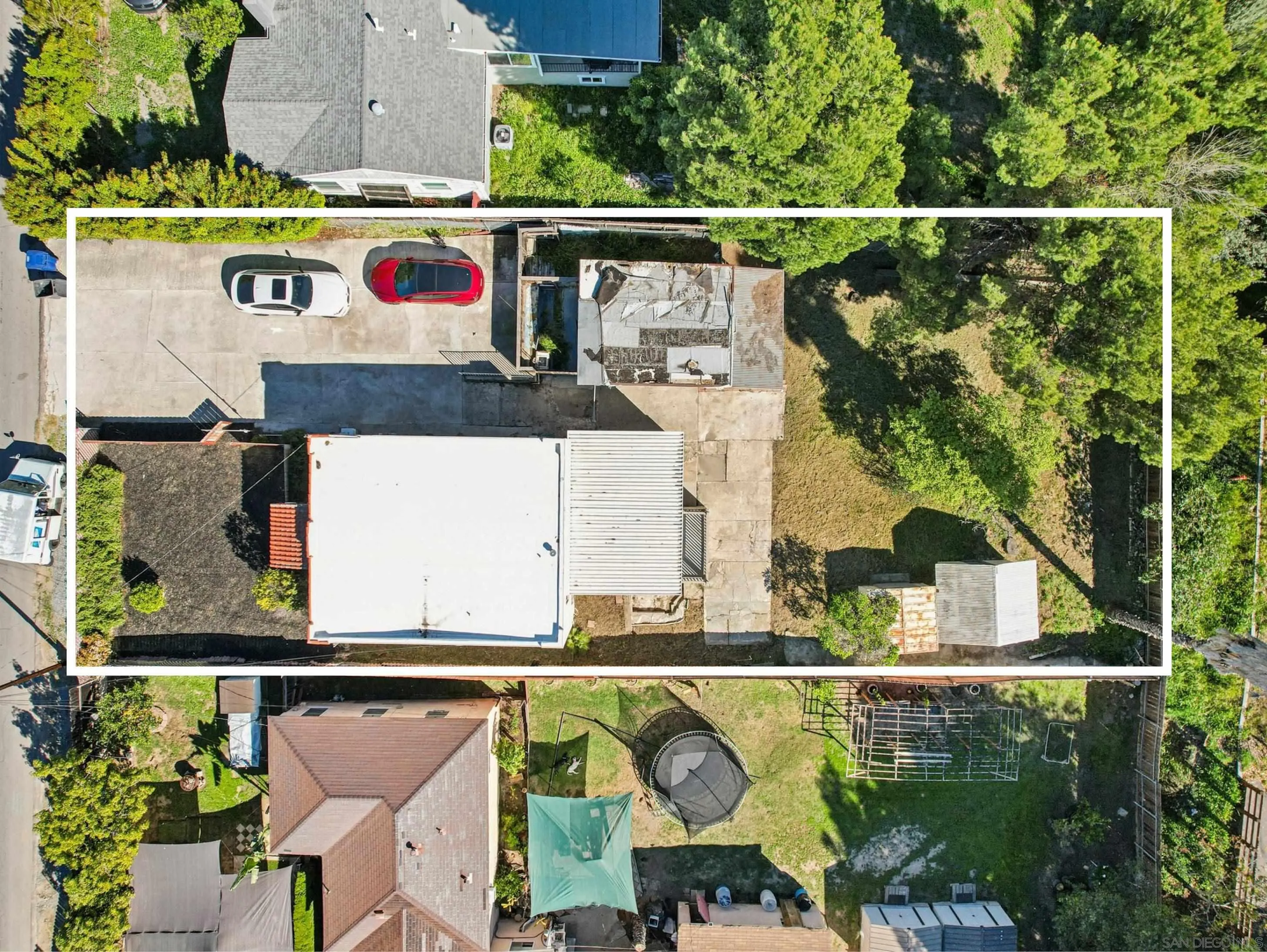 8655 Valencia Street Spring Valley, CA 91977 - Photo 13 of 14 an aerial view of house and outdoor space