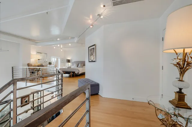 a very nice looking room with a large window