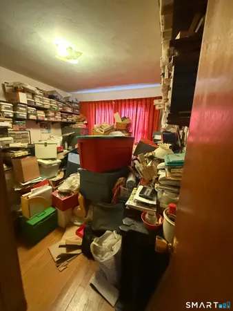 view of a room with gym equipment