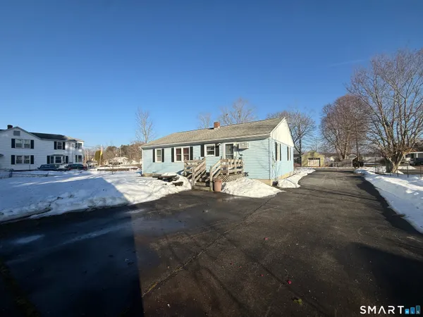 a view of city from balcony