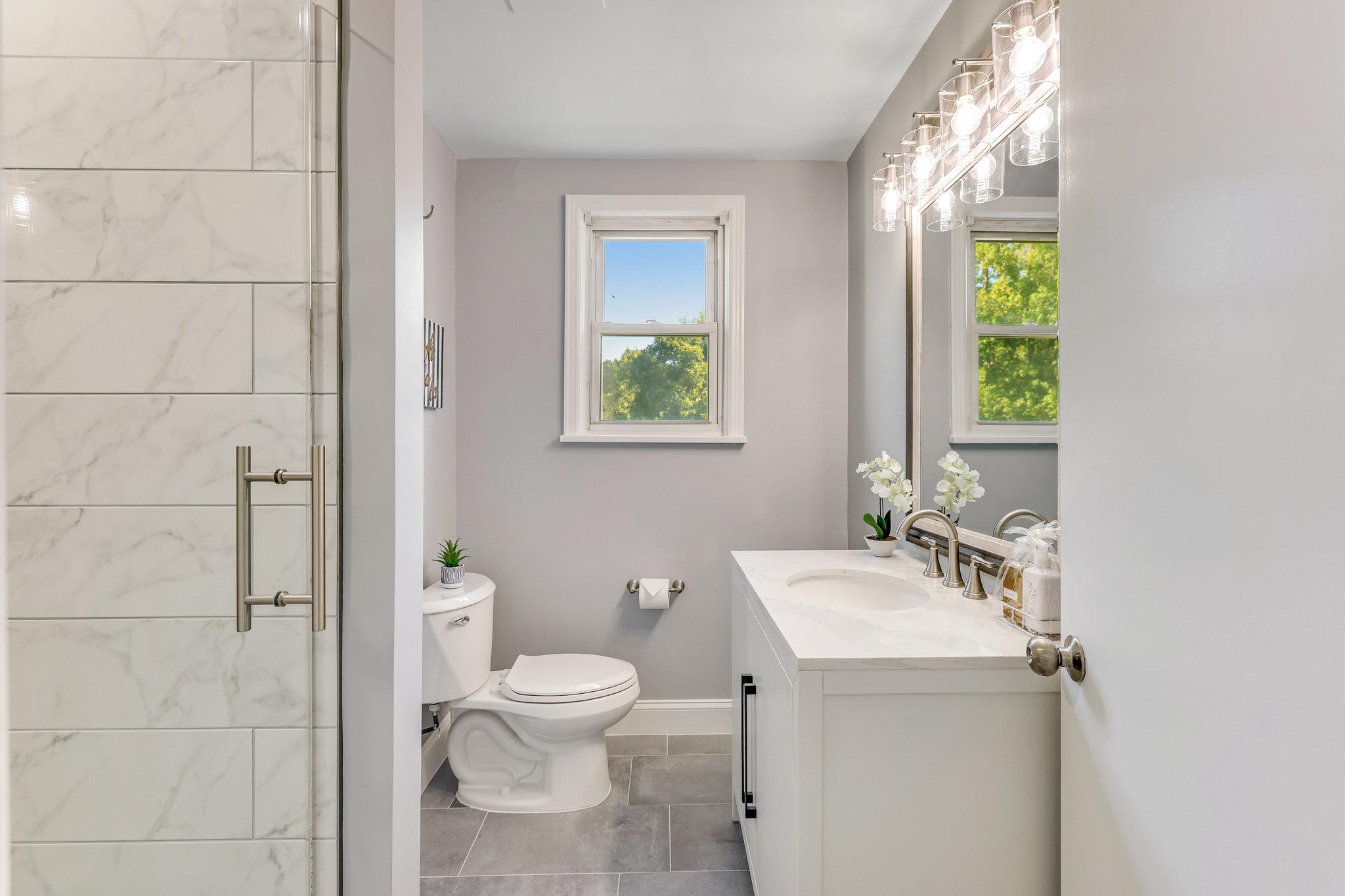 11410 Waples Mill Road Oakton, VA 22124 - Photo 29 of 62 Bathroom #1 -Bright and airy modern.