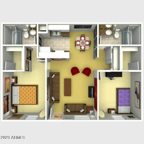 $1,375 | 1522 East Southern Avenue, Unit 2, Tempe, AZ 85282
