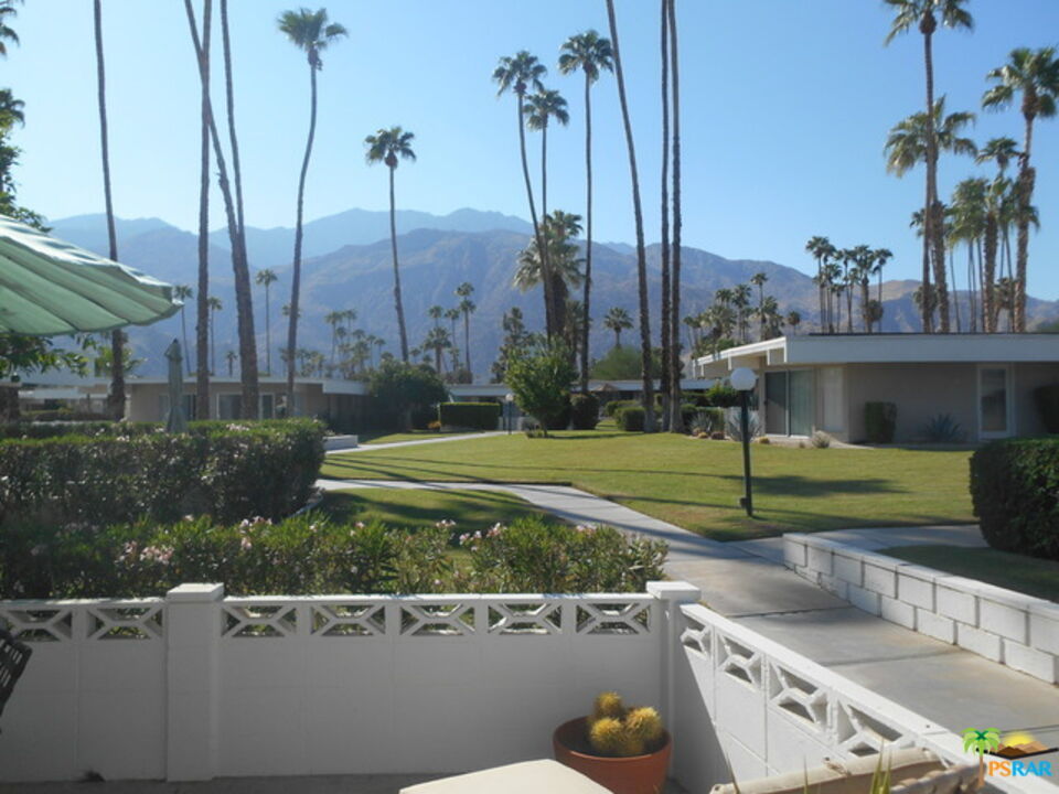 2033 Ramon Road, Unit 4B Palm Springs, CA 92264 - Photo 5 of 44 a view of a garden