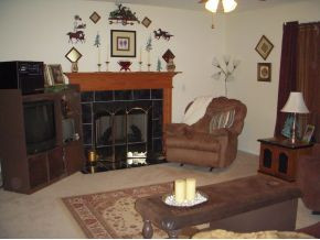 160 Painter Road Fall Branch, TN 37656 - Photo 4 of 12 Living Room with Fireplace