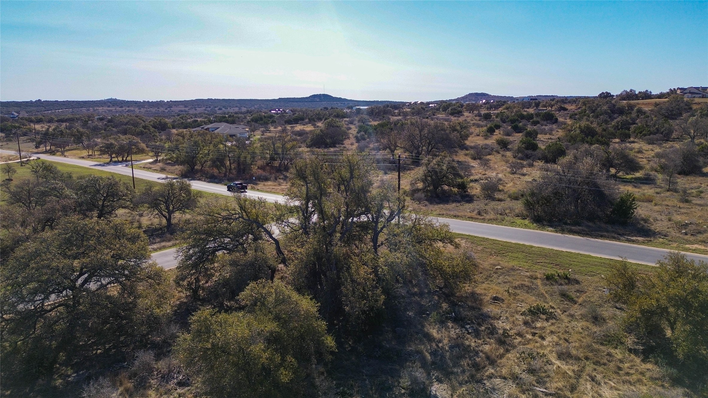 Lot 20 Comanche Ridge Round Mountain, TX 78663 - Photo 15 of 34 AERIAL - NEIGHBORHOOD