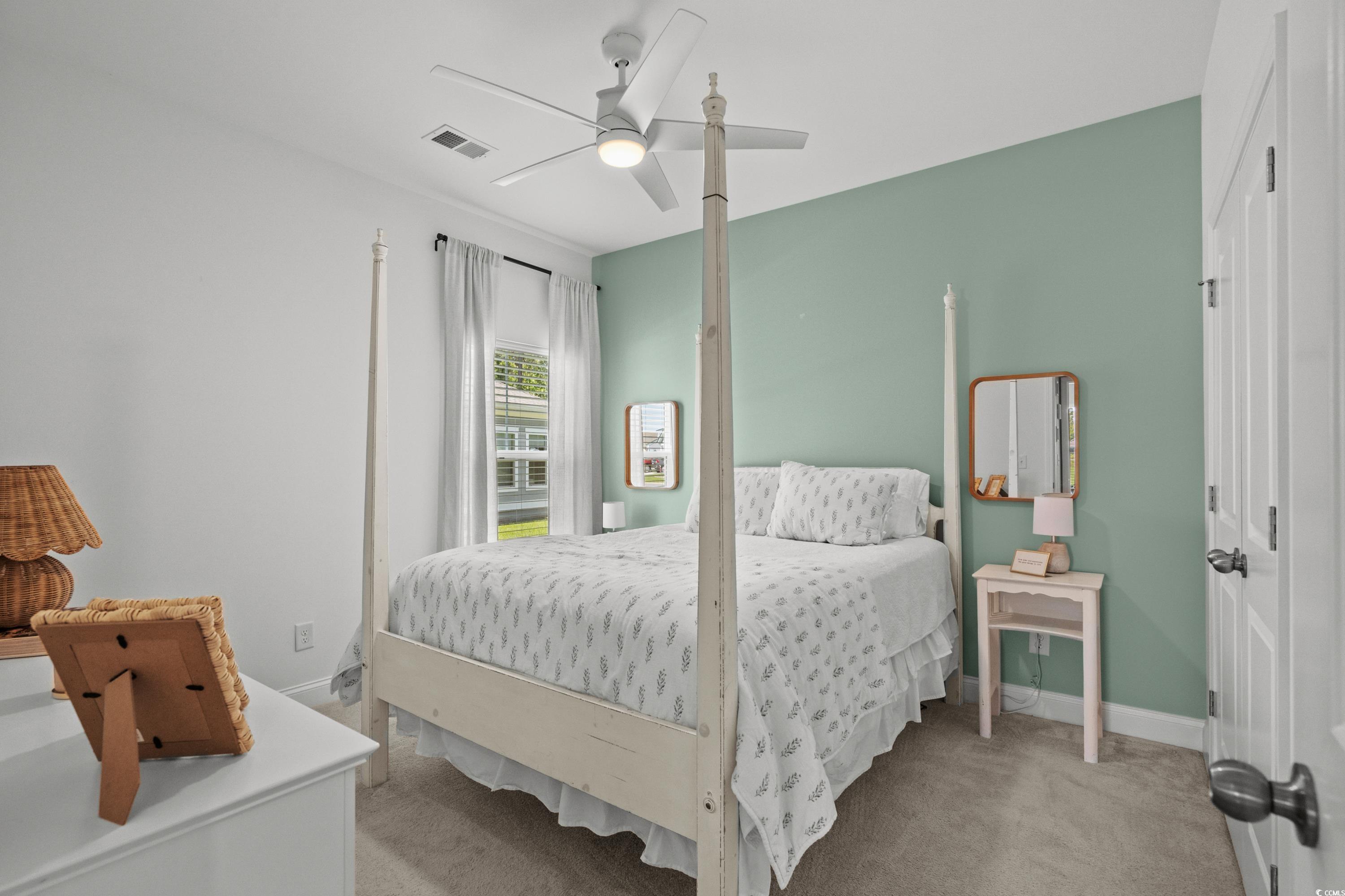 1016 Saluda River Road Murrells Inlet, SC 29576 - Photo 25 of 38 Bedroom featuring visible vents, baseboards, ceili