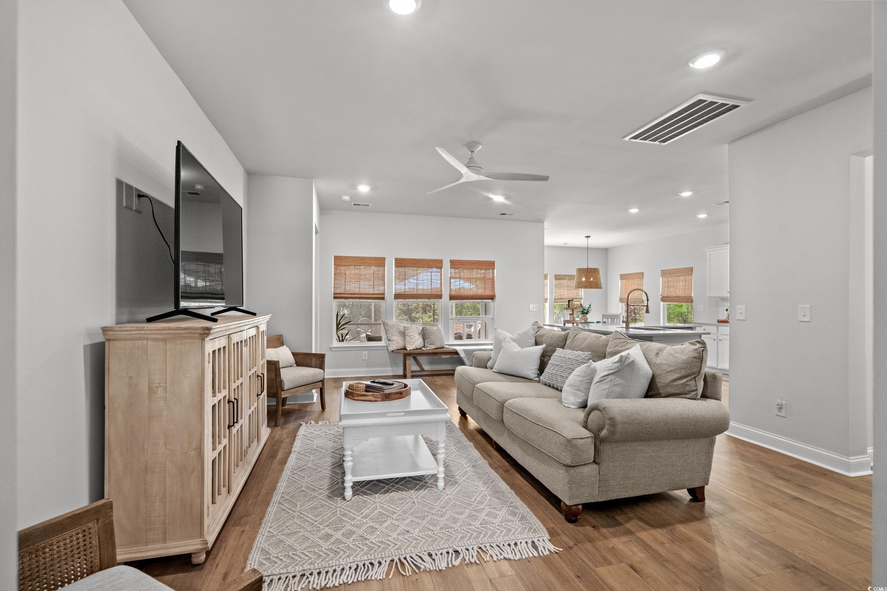 1016 Saluda River Road Murrells Inlet, SC 29576 - Photo 3 of 38 Living room with recessed lighting, visible vents,